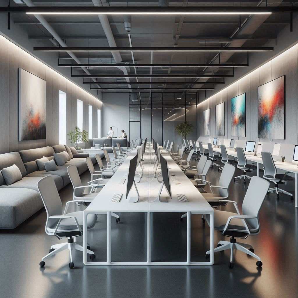 多终端同时接入期间异地协作组该如何安排写字楼办公开放式工位管理的现场复查